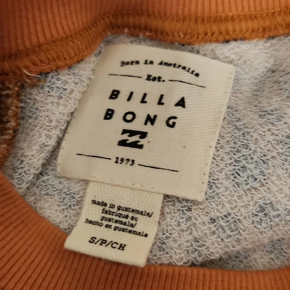 Billabong Cheetah Sweatshirt Sz S - Picture 3 of 3